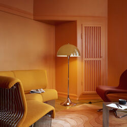 Panthella | Original | Opal Brown | Gulvlampe, Louis Poulsen