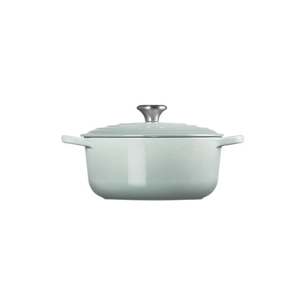 Signature rund st&oslash;bejernsgryde &Oslash; 20 cm, sea salt, Le Creuset