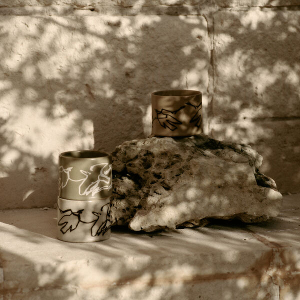 Vuelo Kop, elm green, Ferm Living