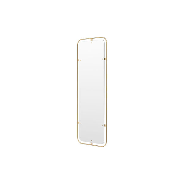Nimbus Mirror | Rectangular | Polished Brass | Spejl, Audo Copenhagen
