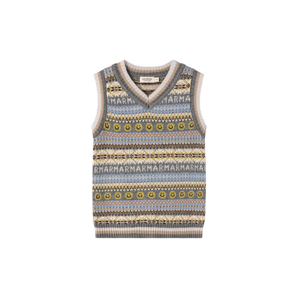 Taj Knitted Vest, fair isle, MarMar Copenhagen