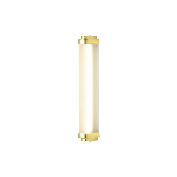 Cabin LED Wall Light 40 cm, polished brass/frosted, Original BTC