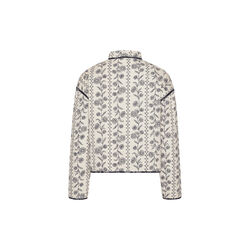 Short Padded Jacket, white wildflower, Ilse Jacobsen Hornb&aelig;k