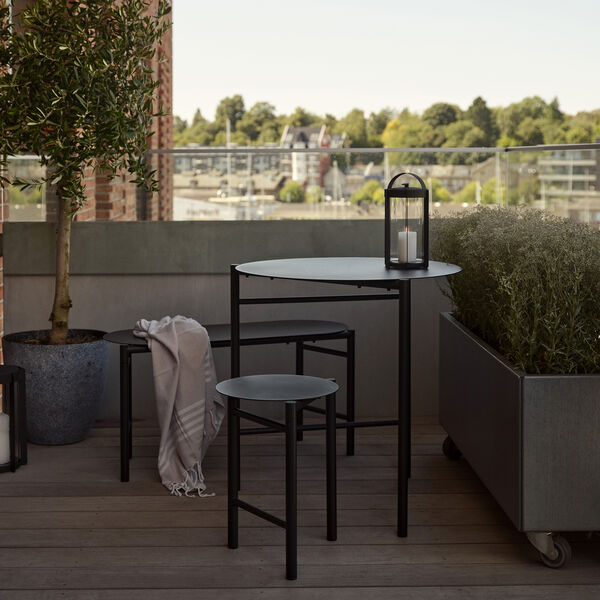 Disc b&aelig;nk, black, Zone Denmark