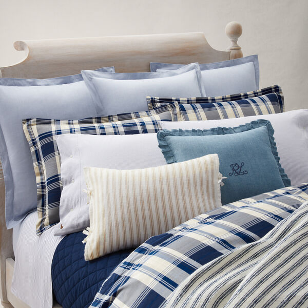 Linden Plaid dynebetræk, multi Linden Plaid dynebetræk, multi, Ralph Lauren Home