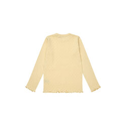 Pointelle Heart LS Tee, Copenhagen Colors Organics
