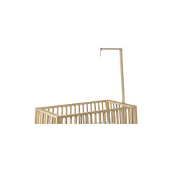 Himmelpind til Leander Linea&trade; og Luna&trade; babyseng, beech, Leander
