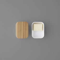 BOX-IT smørboks, white, RIG-TIG