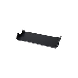 Moon Tray Shelf, charcoal, Pedestal