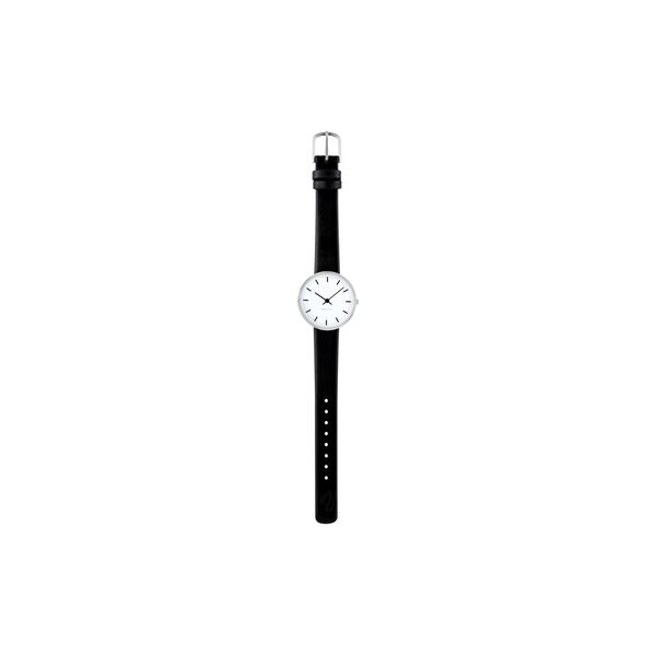City Hall armbåndsur, white/steel/black, Arne Jacobsen Watches