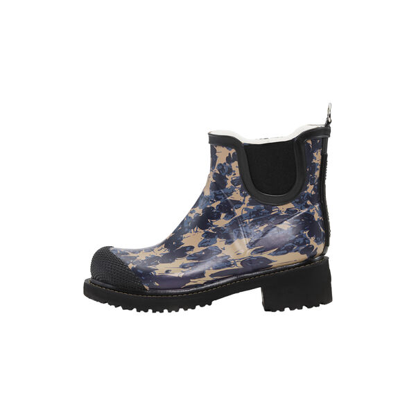 Short Rubber Boot | Beige Butterfly | Gummist&oslash;vle, Ilse Jacobsen Hornb&aelig;k