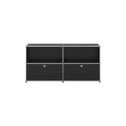 USM Haller | Model C2 | Graphite Black | Sk&aelig;nk, USM Haller