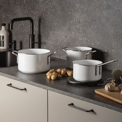 White Line Kasserolle keramisk Slip-Let&reg; bel&aelig;gning 1,8 L, Eva Trio