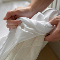 Baby v&aring;dliggerlagen, hvid, Sebra