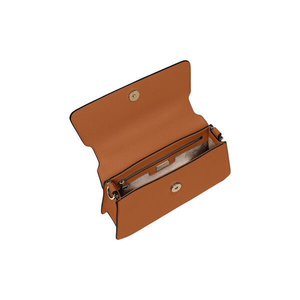 Delia Crossbody Bag | Cognac Brown | Skuldertaske, Aigner