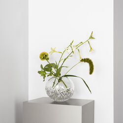 Carat Globe vase, Orrefors