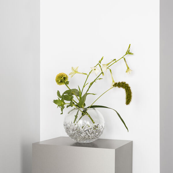 Carat Globe vase, Orrefors