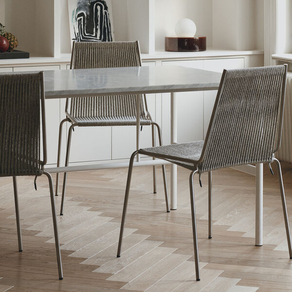 Noel Chair, steel/fair grey wool Noel Chair, steel/fair grey wool, Thorup Copenhagen