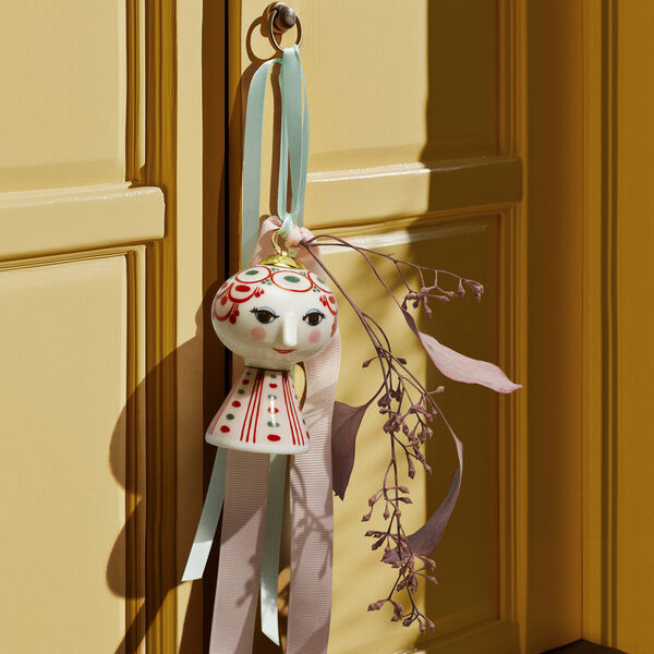 Eva Juleophæng 2025, rød, Bjørn Wiinblad