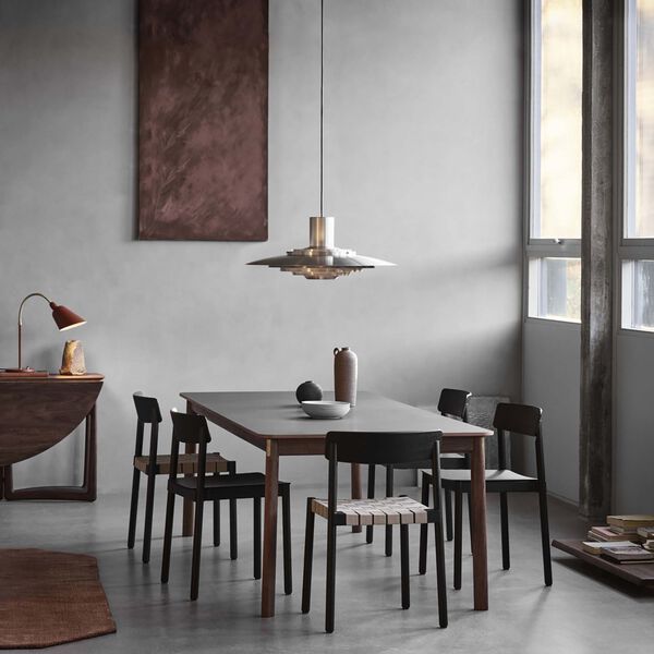 Betty TK1 spisebordsstol, black/linen, &Tradition