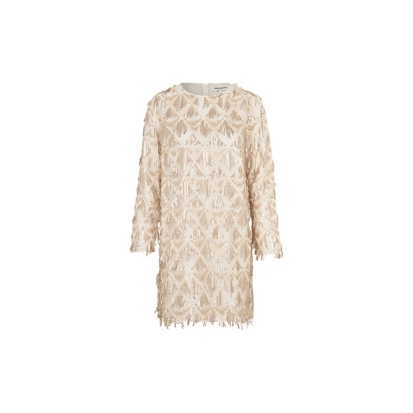 Solga mini Dress LS, champagne, Lollys Laundry