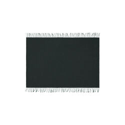 Franja plaid, 01237 green-black, Silkeborg Uldspinderi