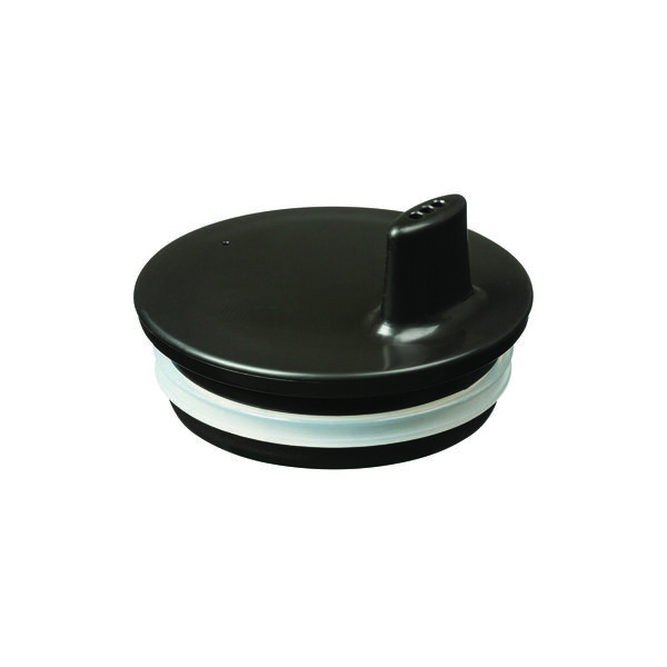 Drikkelåg til Eco A-Z børnekopper, black Drikkelåg til Eco A-Z børnekopper, black, Design Letters