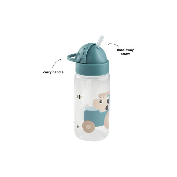 Tiny farm drikkedunk m/ suger&oslash;r, blue, Done by Deer