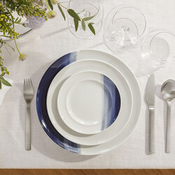 KOPPEL sidetallerken 16 cm, bl&aring; nuancer, Georg Jensen