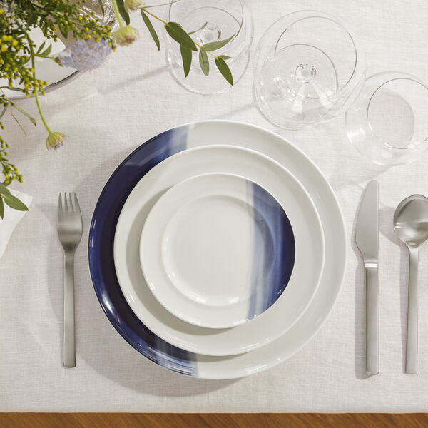 KOPPEL sidetallerken 16 cm, bl&aring; nuancer, Georg Jensen