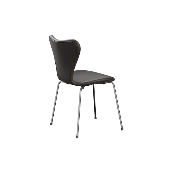 Serie 7&trade; 3107 fuldpolstret stol, Essential dark brown, Fritz Hansen