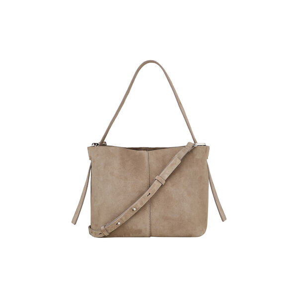 Suede Fraya Small Bag, moral gray, Becks&ouml;ndergaard