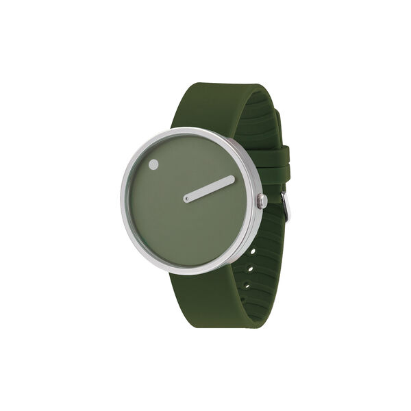 PICTO armbåndsur, fresh olive/steel/fresh olive PICTO armbåndsur, fresh olive/steel/fresh olive, Picto