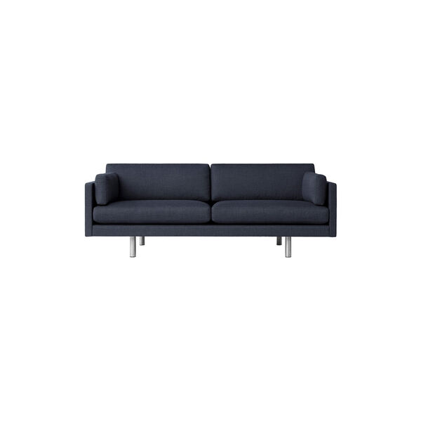 EJ 220-A 3-pers. sofa, m&oslash;rkebl&aring;, Fredericia Furniture