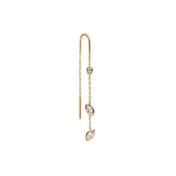 Swift&nbsp;Earring&nbsp;02, guld, Maria Black
