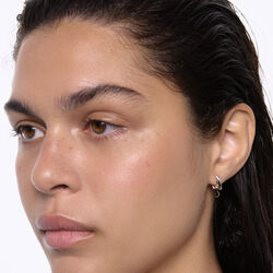 Coil Curl Studs, sølv, Maria Black