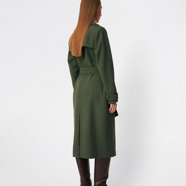 ShayMD coat, army dust, Modstr&ouml;m