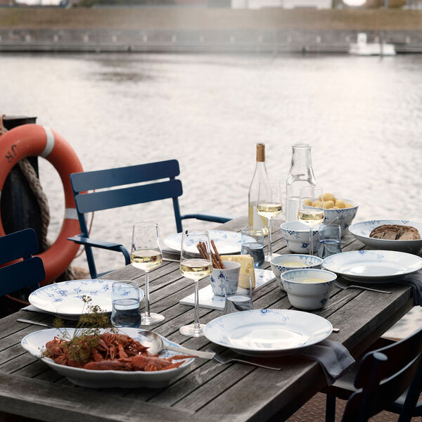 Blå Elements skål 65 cl Blå Elements skål 65 cl, Royal Copenhagen