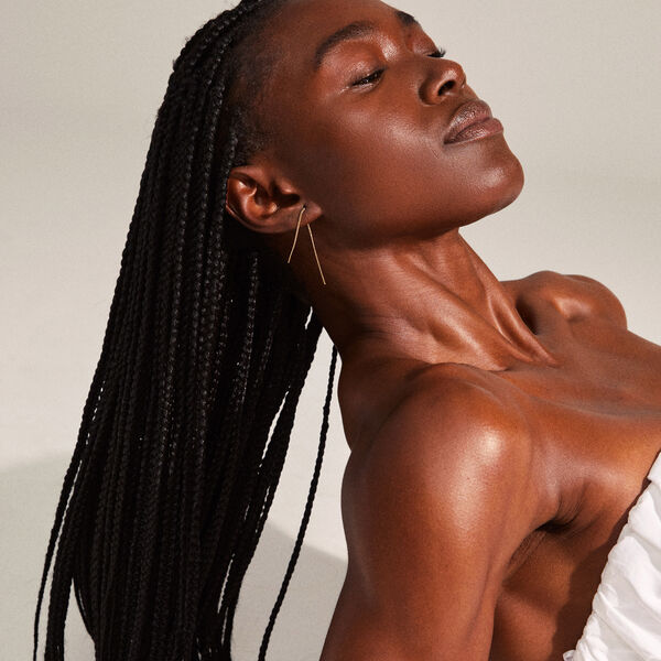 TAHOE Chain &Oslash;reringe, gold plated, Pilgrim