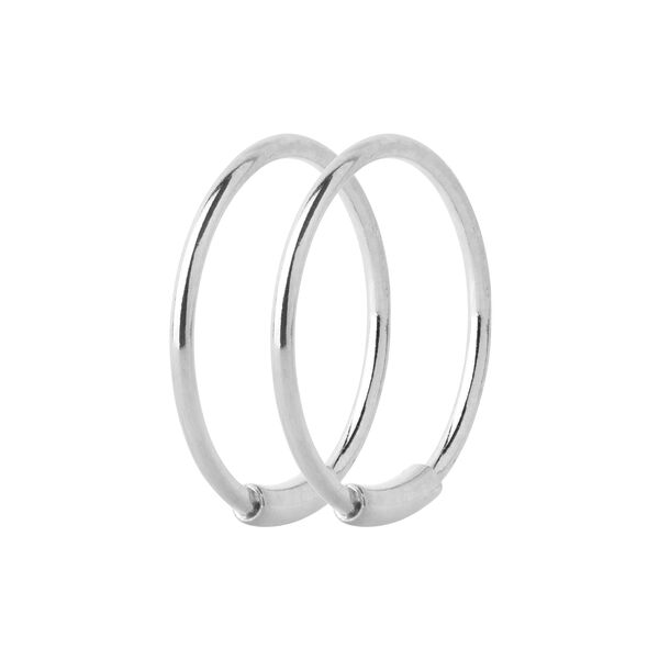 Basic Hoops, silver, Maria Black