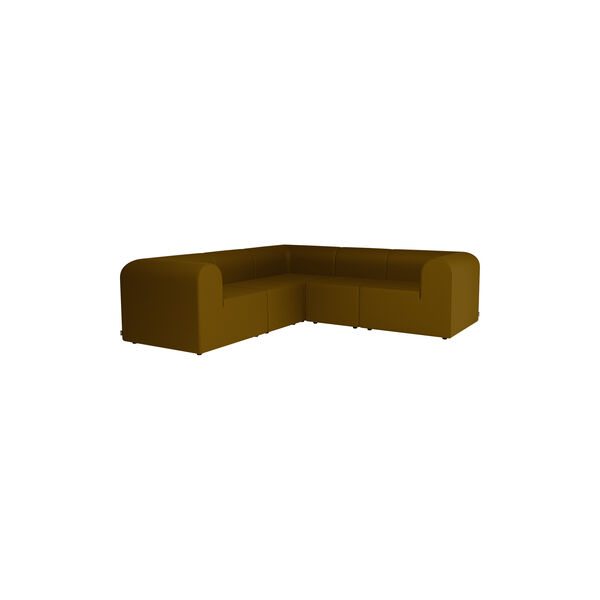 Paradigm 5-personers hj&oslash;rnesofa, Steelcut 985, Montana Furniture