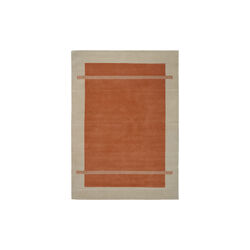 Kimex gulvt&aelig;ppe,  orange, Linie Design