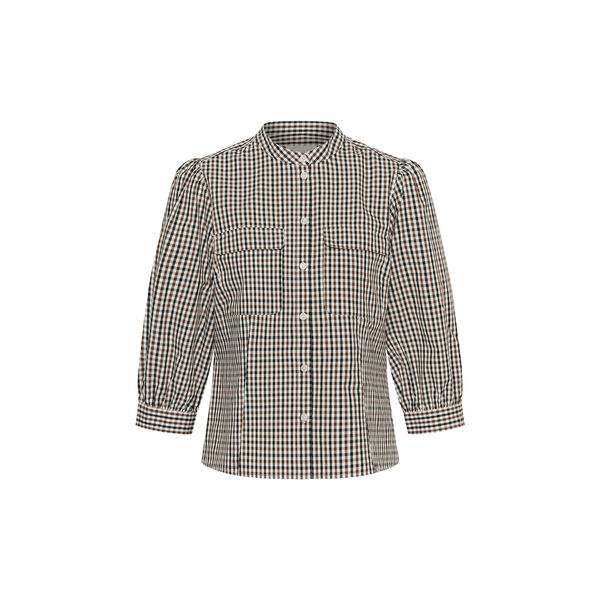 ChinettePW Shirt, downtown brown check, Part Two