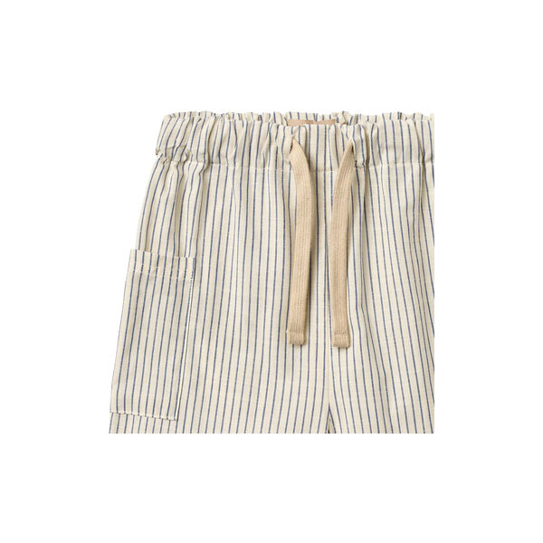 Trousers Arne, dark blue stripe, Wheat