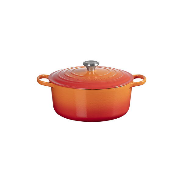 Signature rund st&oslash;bejernsgryde &Oslash; 28 cm, volcanic, Le Creuset