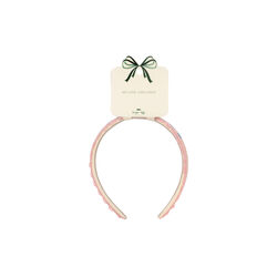 Heart Embroidery Hairbrace, buttercream, Konges Sløjd