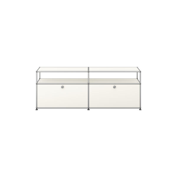 USM Haller | Model O2 | Pure White | TV-m&oslash;bel, USM Haller