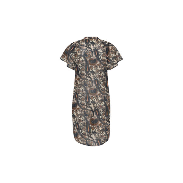 427HMMinna shirt dress, earthy paisley print, Heartmade