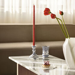 Musselmalet Helblonde lysestage 13,5 cm, Royal Copenhagen