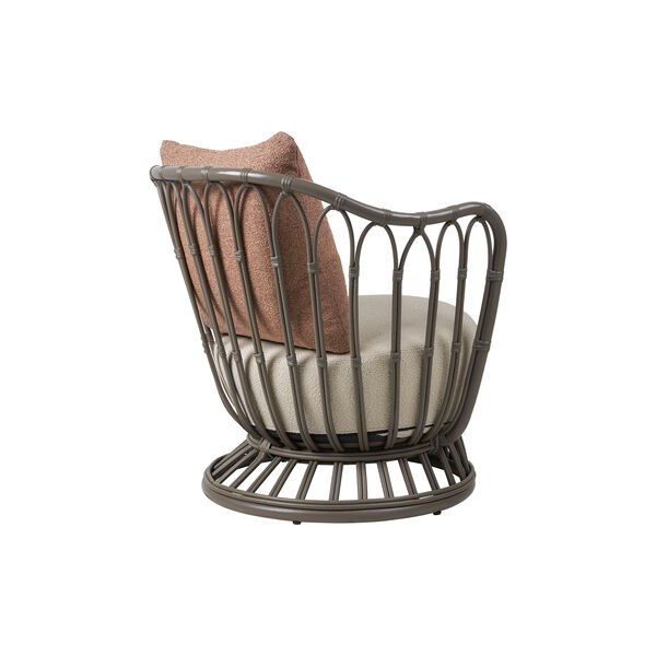 Grace Outdoor Lounge Chair, mushroom gray, GUBI